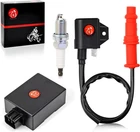 MOTO1988 Ignition Coil Spark Plug Cdi Box For Polaris 2010-2014 Ranger 400 New. Price: $59.99.