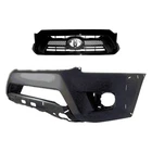 For Toyota Tacoma 12-15 Sherman 2-PIECE Front Bumper Cover, Grille Value Line New. Price: $173.89.
