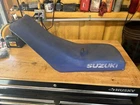 1987 Suzuki LT250R Quadracer Seat Saddle Pan Base Foam Cover Used. Price: $125.00.