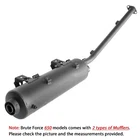 18087-0167 18087-0098 Exhaust Muffler Kawasaki Brute Force KVF650 06-13 New. Price: $127.00.