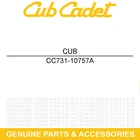Cub Cadet 731-10757A Front Seat Cover Challenger 4X2 400LX New. Price: $218.69.
