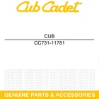 Cub Cadet 731-11781 Clamp Challenger Soft Canopy Cab 4X4 4X2 400LX New. Price: $14.95.