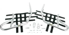 Motorsport Products 81-1401 Ez-fit Nerf Bars, Silver New. Price: $99.99.