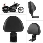 Leather Rear Backrest Seat Sissy Bar Cowl Pad For Victory High-ball Vegas Deluxe New. Price: $57.80.