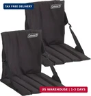 Coleman Stadium Seat, 2-PACK, With Built In Storage And Padded Easy Car New. Price: $75.92.