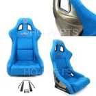 Nrg Prisma Fixed Bucket Racing Seat FRP-302BL-ULTRA Alcantara Blue Large +slider New. Price: $399.99.