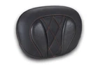 Mustang Deluxe Diamond Touring Sissy Bar Pad Black W/mandarin Orange Thread New. Price: $239.00.
