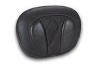 Mustang Deluxe Touring Sissy Bar Pad Diamond Orange Stitch 12" 9" #88450MO New. Price: $235.00.