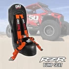 Rzr Bump Seat & Orange Harness W/auto Buckle Polaris XP1000 Turbo 900/1000 New. Price: $249.99.