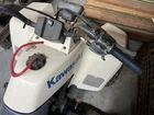 Kawasaki Mojave KLF110 White Front Fenders Plastics 1987 1988 Used. Price: $169.00.