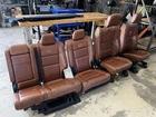 11-21 Jeep Grand Cherokee Overland Saddle Brown Front & Rear Seats Complete Set Used. Price: $440.00.