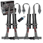 Aaaa Aces Racing Harness (pair) Compatible With Polaris Rzr 4 Point, Grey New. Price: $142.06.
